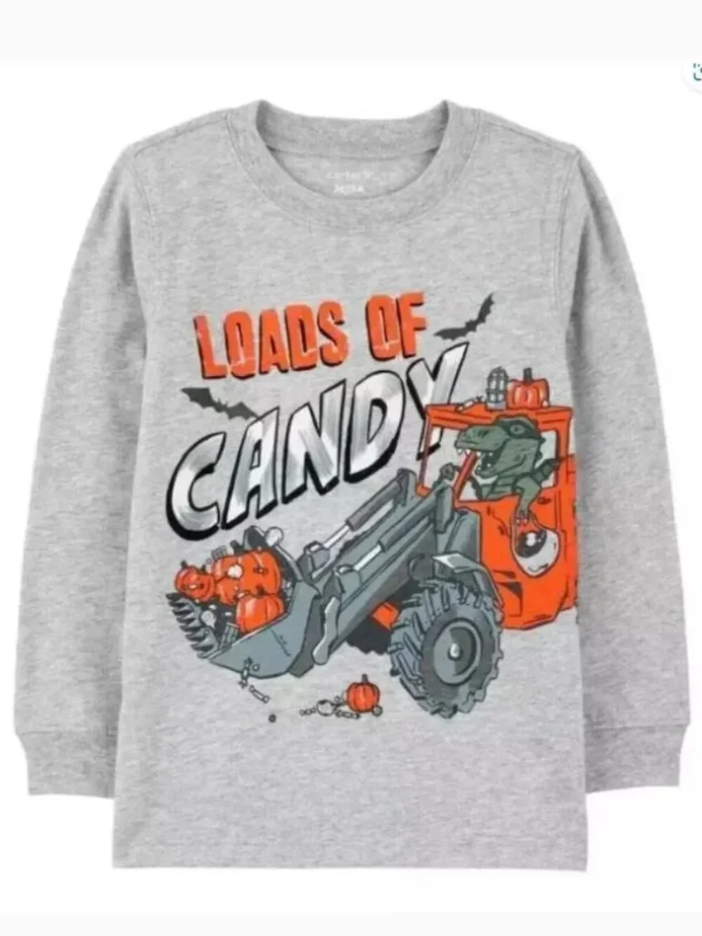 Dinosaur Shirt 24 months Halloween Glow In The Dark LOADS OF CANDY Tractor Boys